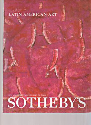 Sothebys November 2000 Latin American Art (Digital Only)