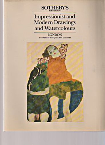 Sothebys 1985 Impressionist, Modern Drawings & Watercolours