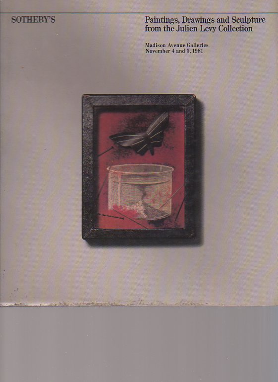 Sothebys 1981 Levy Collection Paintings, Drawings & Sculpture Sothebys 1981 Levy Collection Paintings, Drawings & Sculpture