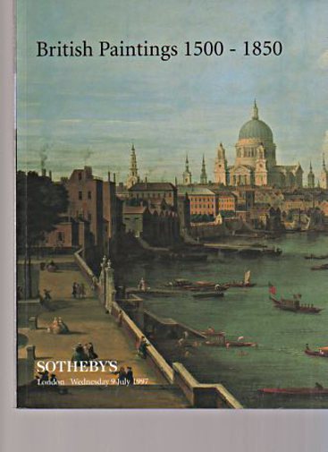 Sothebys 1997 British Paintings 1500 - 1850