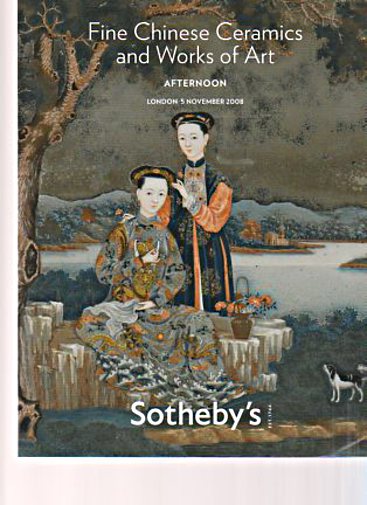 Sothebys November 2008 Fine Chinese Ceramics & Works of Art Afternoon