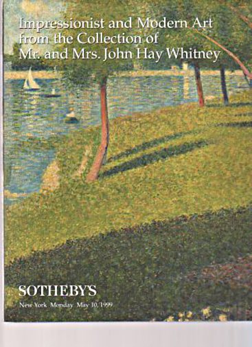 Sothebys 1999 Whitney Collection Impressionist & Modern Art