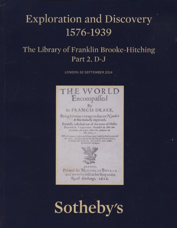 Sothebys March 2014 Library of Franklin Brooke-Hitching Part 2 - Exploration