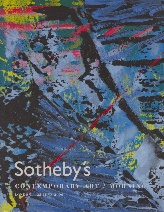 Sothebys June 2006 Contemporary Art / Morning