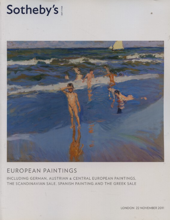 Sothebys Nov 2011 European Paintings inc. German, Austrian, Scandinavian Sale