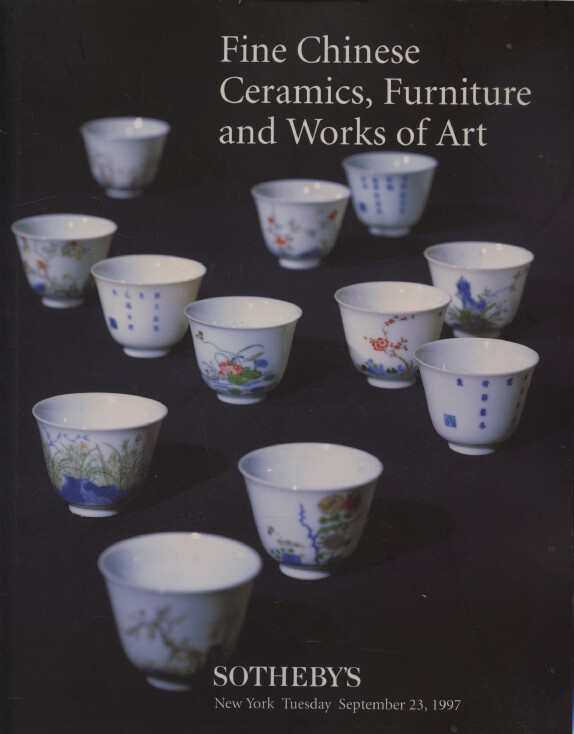 Sothebys Sept 1997 Fine Chinese Ceramics, Furniture & WOA (Digital only)