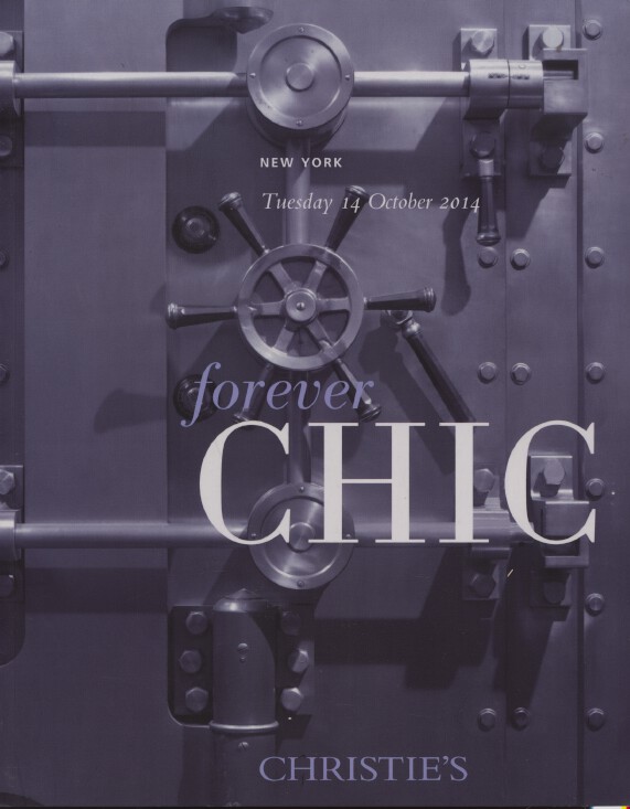 Christies October 2014 Forever Chic - Decorative Art - Paintings, Furniture, WoA