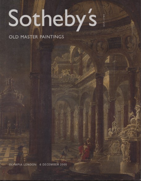 Sothebys December 2005 Old Master Paintings