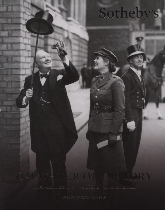 Sothebys December 2014 Daugher of History, Mary Soames & The Legacy of Churchill