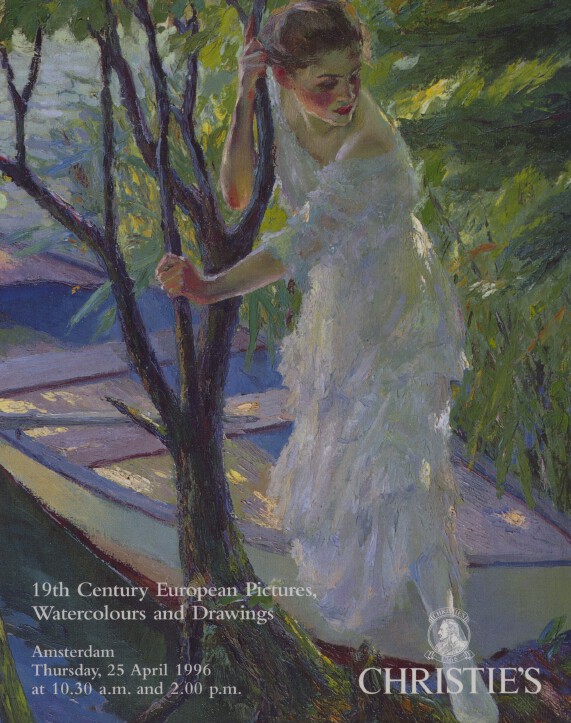 Christies April 1996 19th Century European Pictures, Watercolors and Drawings