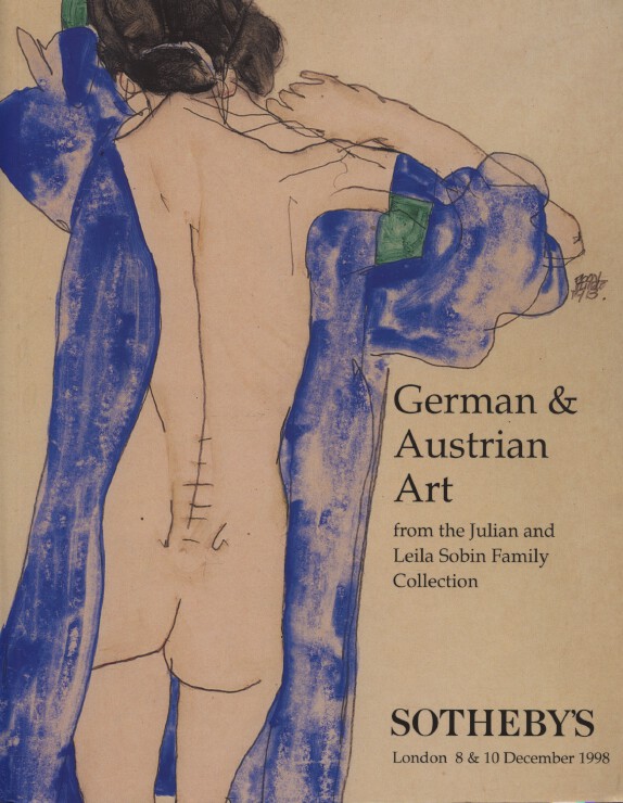 Sothebys December 1998 German & Austrian Art - Julian & Leila Sobin Collection