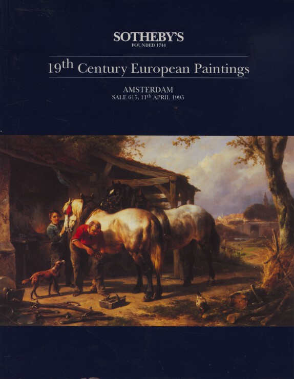 Sothebys April 1995 19th Century European Paintings