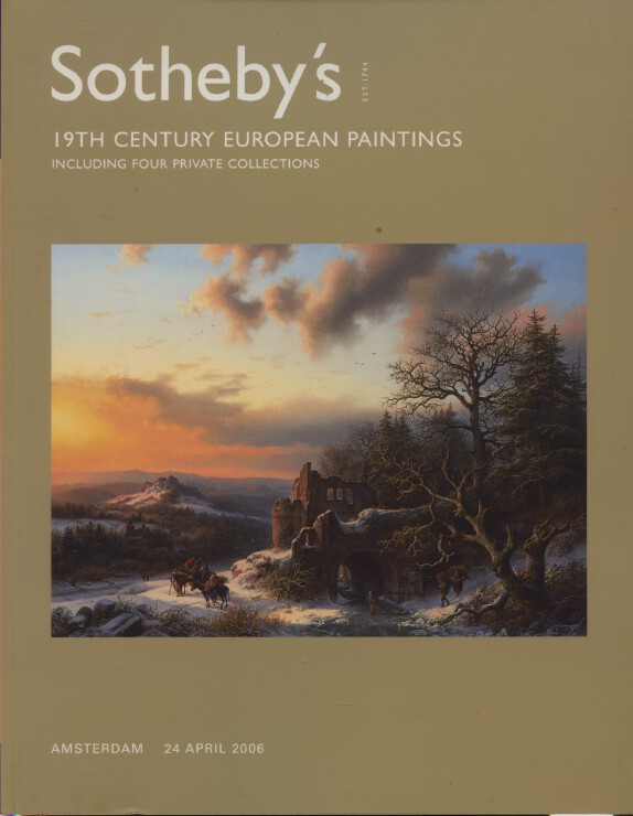 Sothebys April 2006 19th Century European Paintings inc. 4 private collections