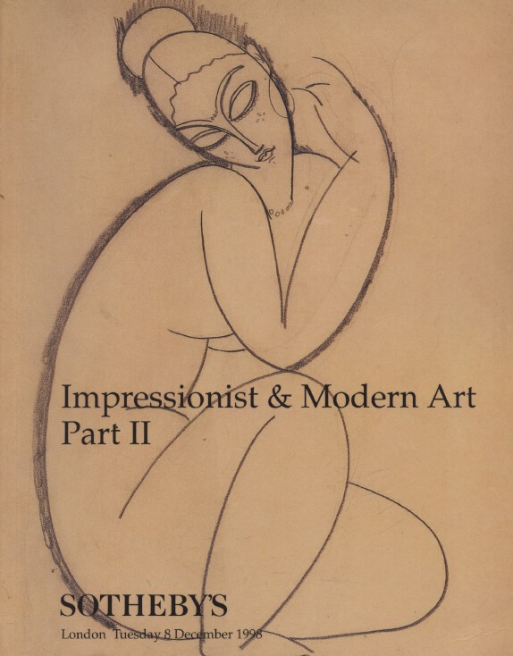 Sothebys December 1998 Impressionist & Modern Art Part II