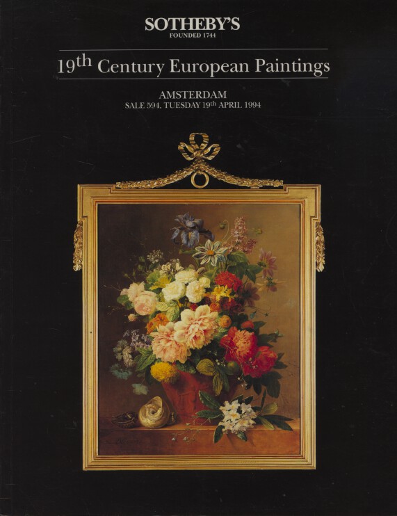 Sothebys April 1994 19th Century European Paintings