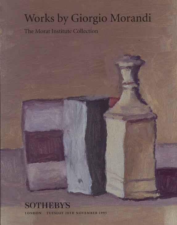 Sothebys November 1995 Works by Giorgio Morandi - The Morat (Digital Only)