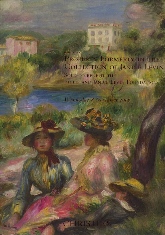 Christies Nov 2006 Impressionist & Modern Art formerly Janice Levin Collection