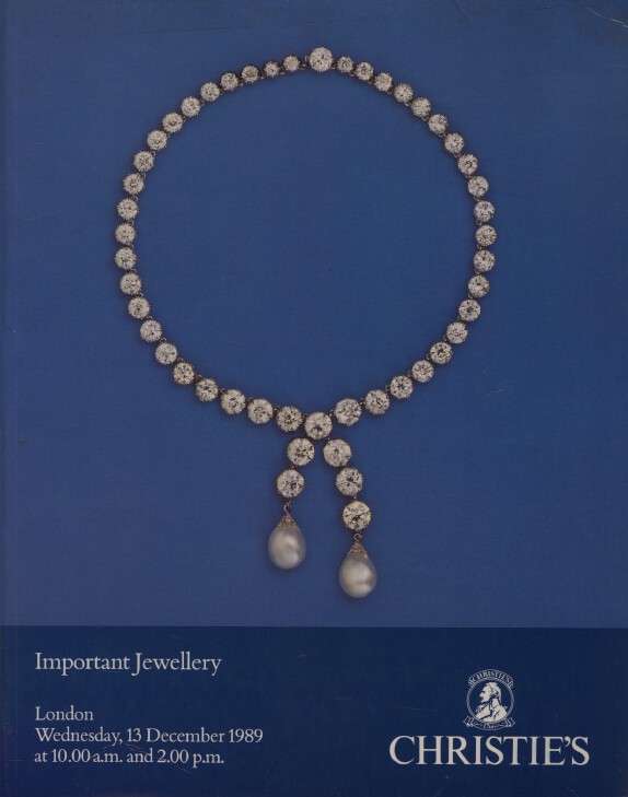 Christies December 1989 Important Jewellery