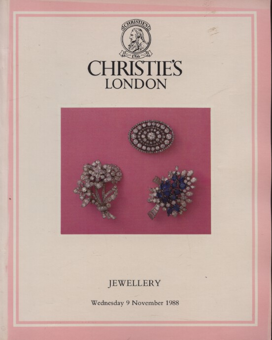 Christies November 1988 Jewellery