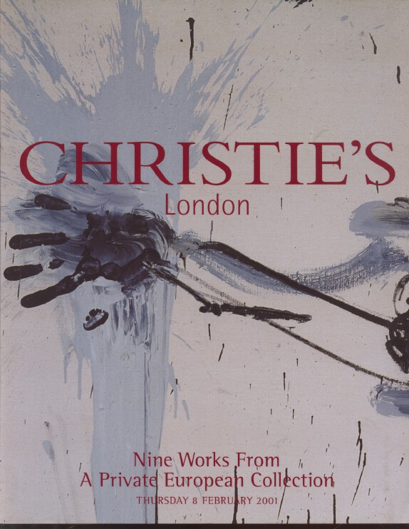 Christies February 2001 Nine Works from A Private European Collection