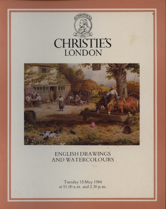 Christies May 1984 English Drawings and Watercolours