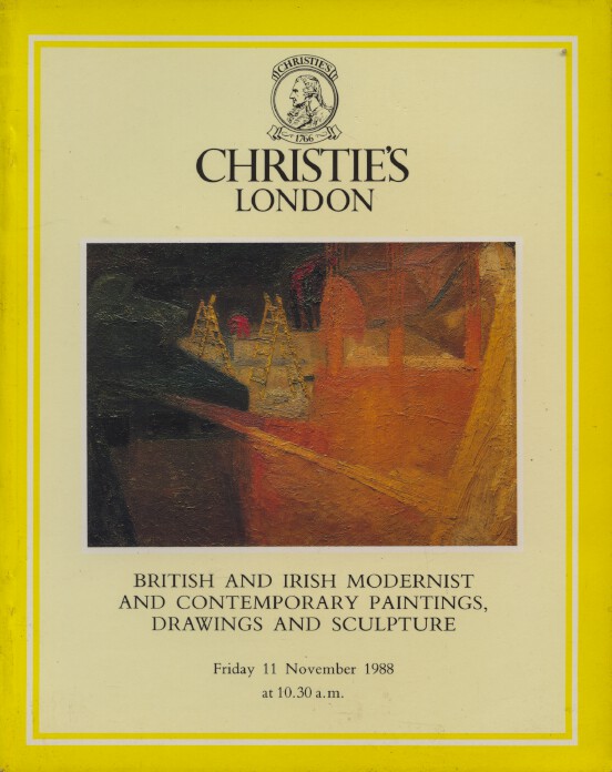 Christies Nov 1988 British & Irish Modernist & Contemporary Paintings etc.