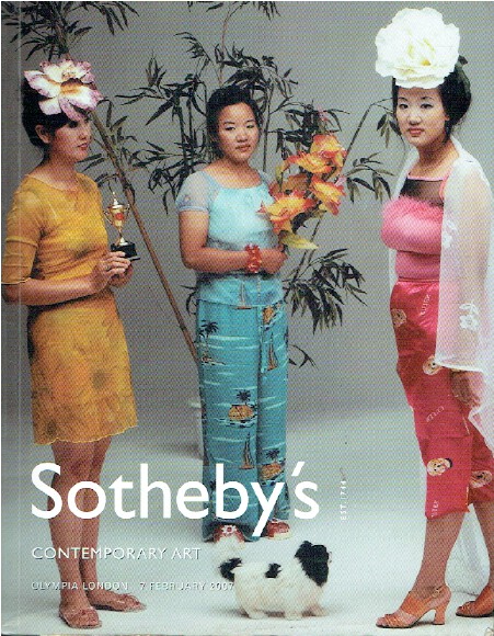 Sothebys February 2007 Contemporary Art