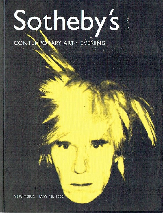 Sothebys May 2002 Contemporary Art - Evening (Digital only)