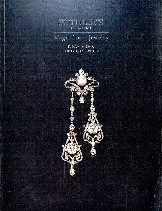 Sothebys October 1993 Magnificent Jewellery (Digital only)