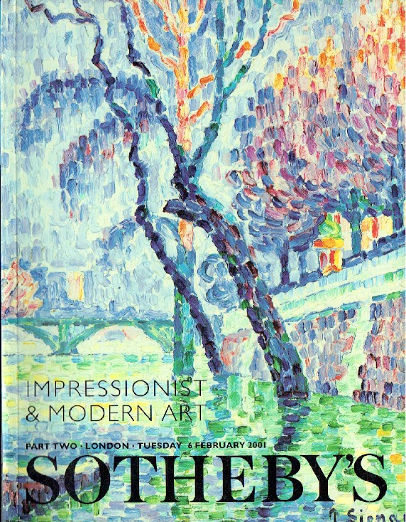 Sothebys February 2001 Impressionist & Modern Art Part II