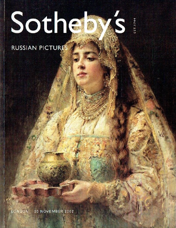 Sothebys November 2002 Russian Pictures (Digital Only)