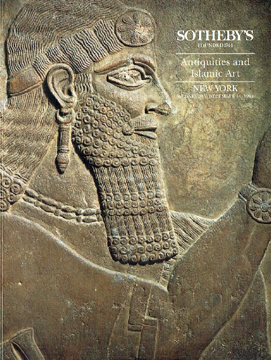 Sothebys December 1994 Antiquities and Islamic Art