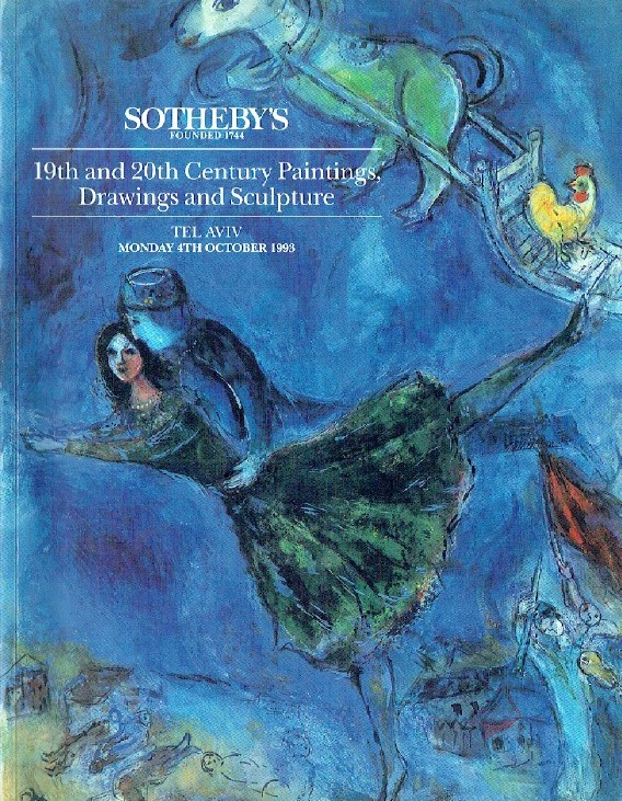 Sothebys October 1993 19th and 20th Century Paintings, Drawings & Sculpture