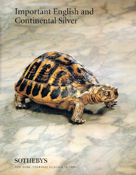 Sothebys October 1995 Important English and Continental Silver (Digital Only)