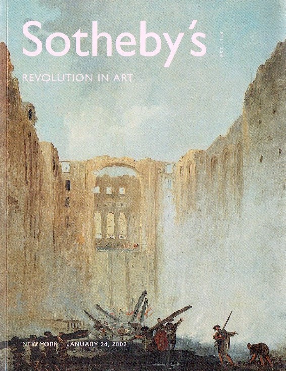 Sothebys January 2002 Revolution in Art (Digital Only)