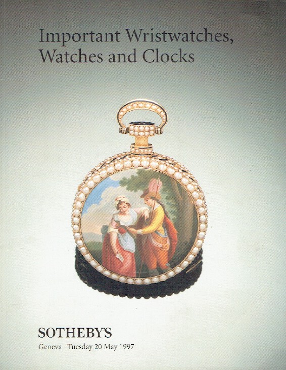 Sothebys May 1997 Important Wristwatches, Watches and Clocks (Digital Only)