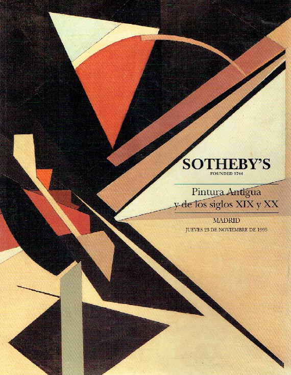 Sothebys November 1995 Old Master Paintings 19th & 20th Century (Digital Only)