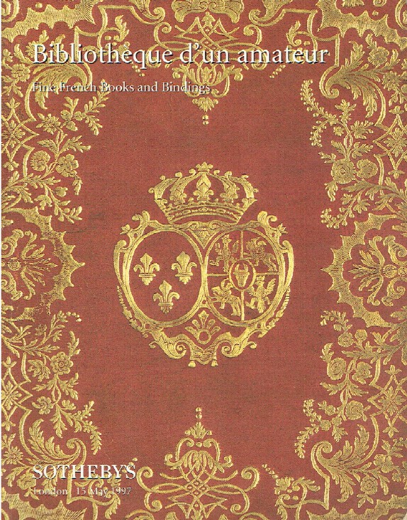 Sothebys May 1997 Library of Amateur Fine French Books & Bindings (Digital only)