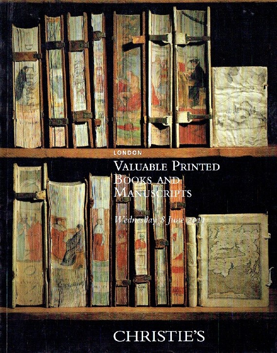 Christies June 2011 Valuable Manuscript and Printed Books