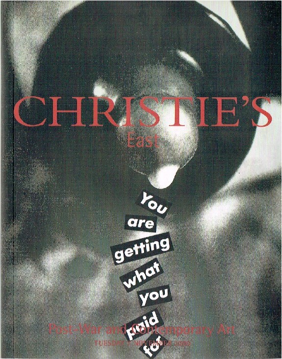 Christies November 2000 Post-War and Contemporary Art