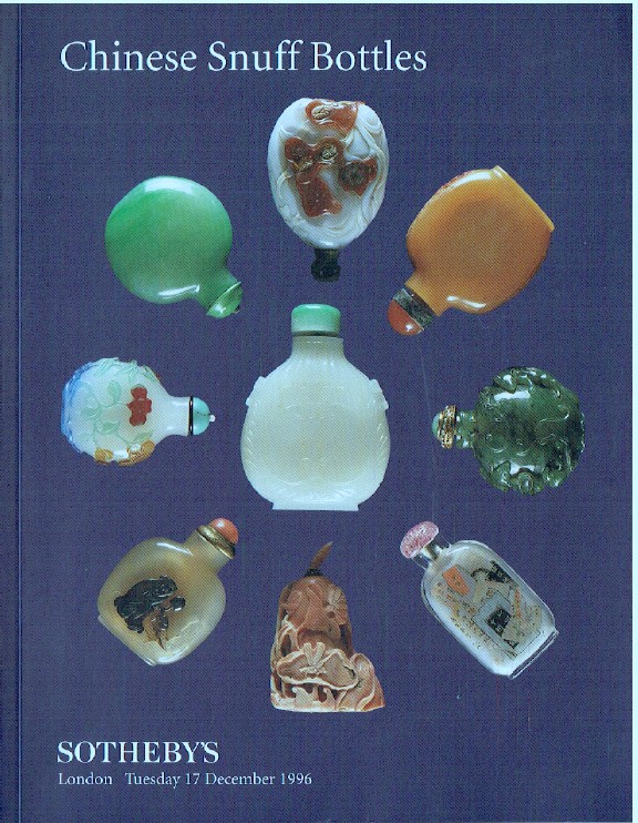 Sothebys December 1996 Chinese Snuff Bottles (Digital only)