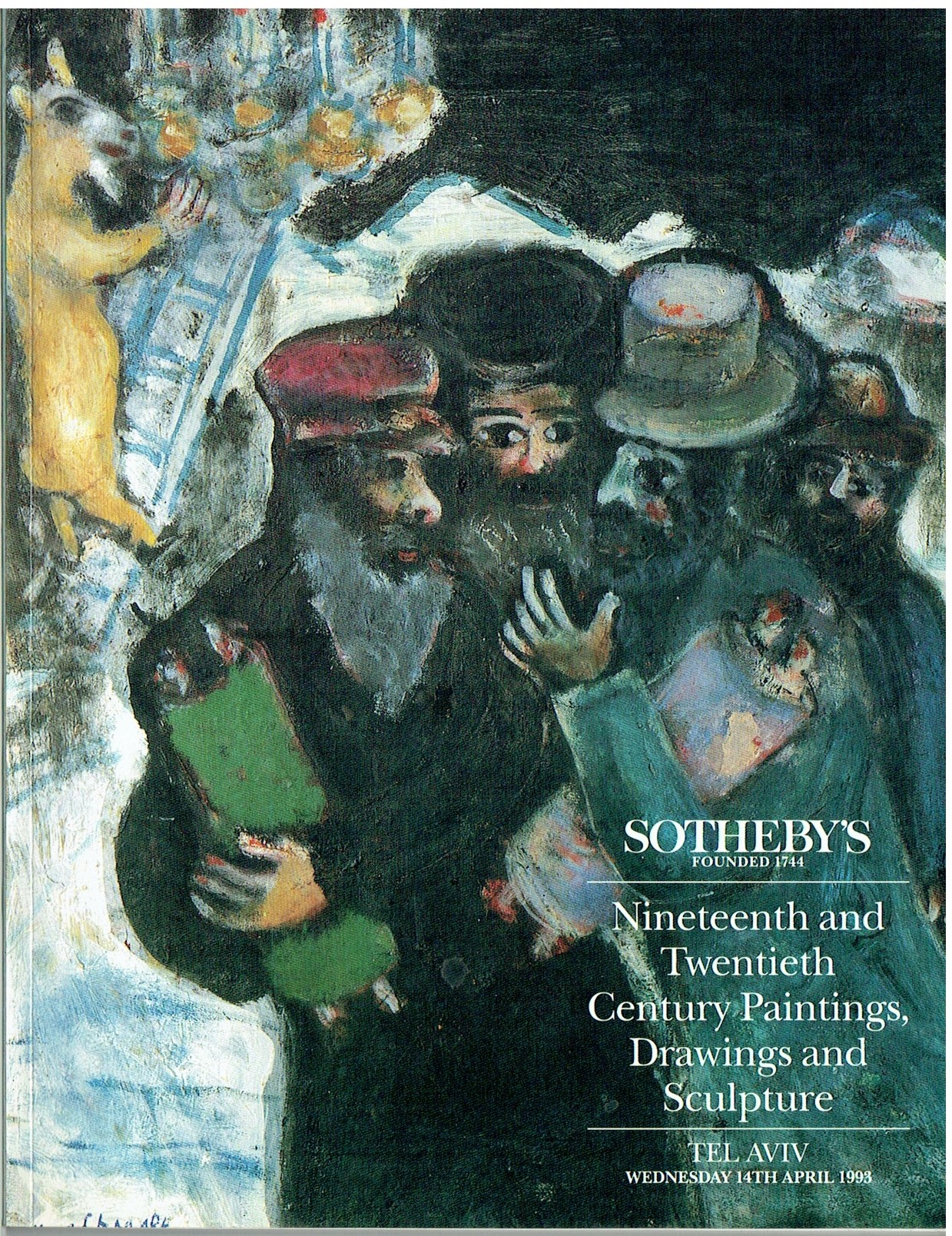 Sothebys April 1993 19th & 20th C Paintings, Drawings & Sculpture