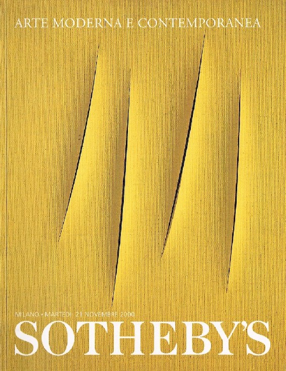 Sothebys November 2000 Modern and Contemporary Art (Digital only)