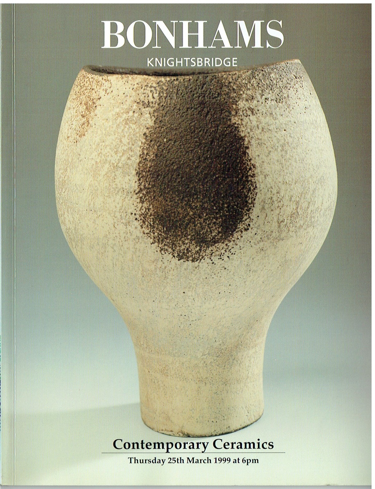 Bonhams March 1999 Contemporary Ceramics