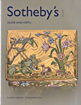 Sothebys December 2001 Silver and Vertu (Digital Only)