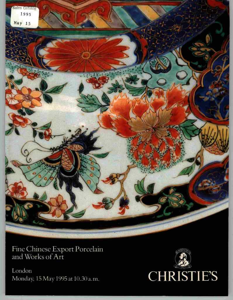 Christies May 1995 Fine Chinese Export Porcelain & Works of Art (Digital Only)