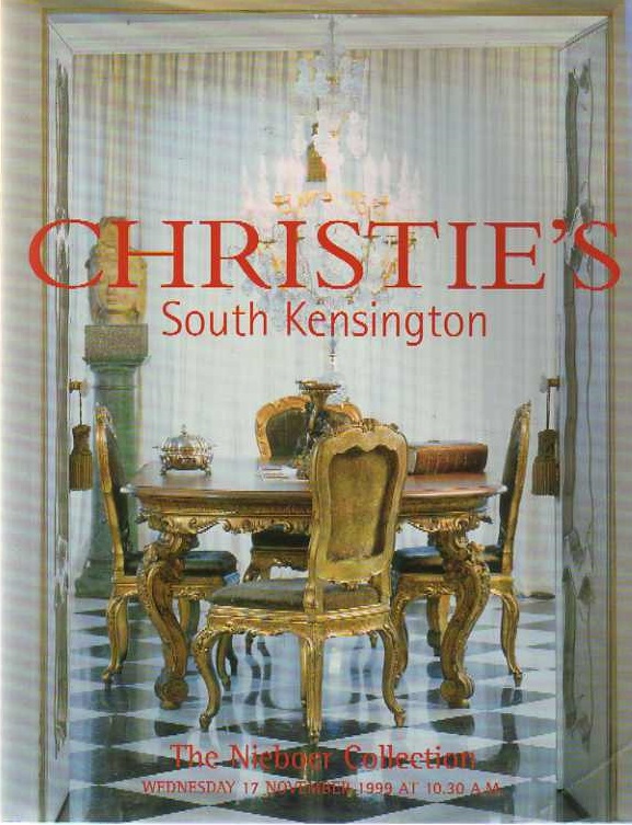 Christies November 1999 The Nieboer Collection (Digital Only)