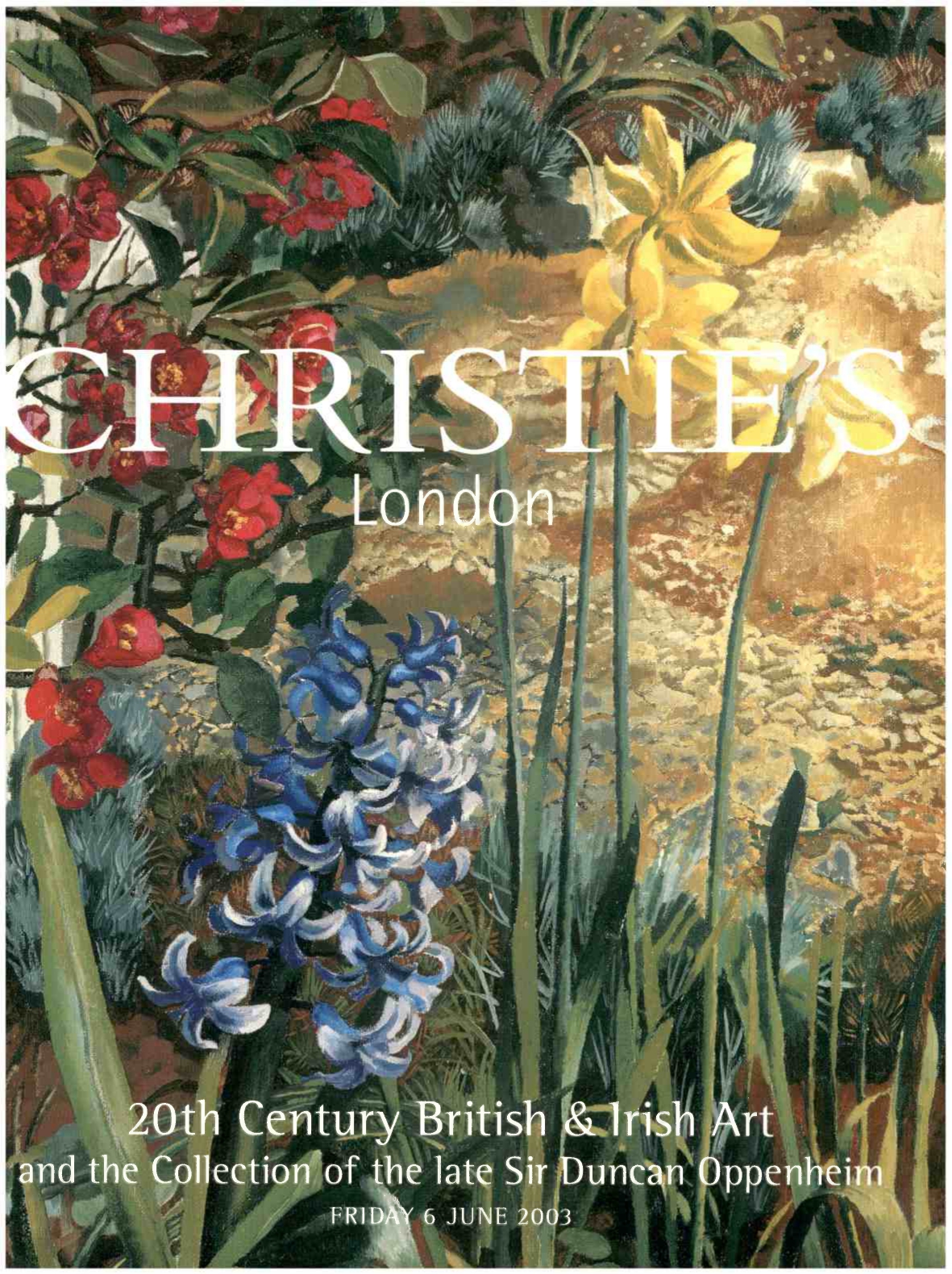 Christies June 2003 20th Century British & Irish Art and the Col (Digital Only)