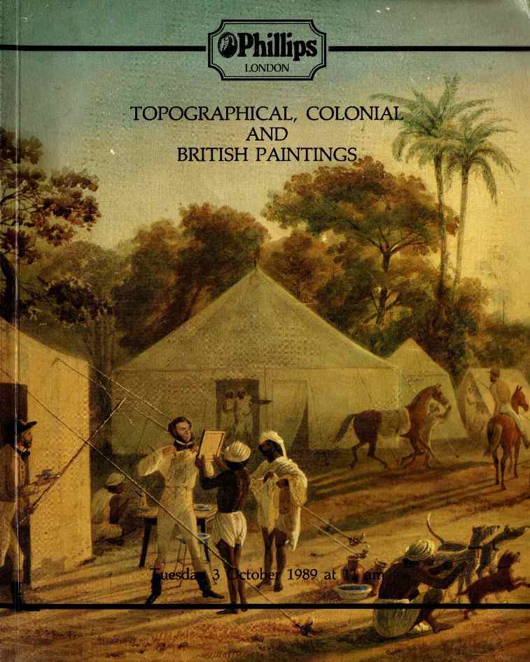 Phillips October 1989 Topographical, Colonial & British Paintings