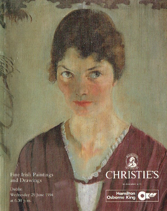 Christies June 1994 Fine Irish Paintings & Drawings